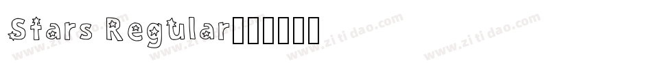 Stars Regular字体转换